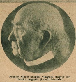 Fraknói Vilmos időskorában (Forrás: Tolnai Világlapja, 1924)
