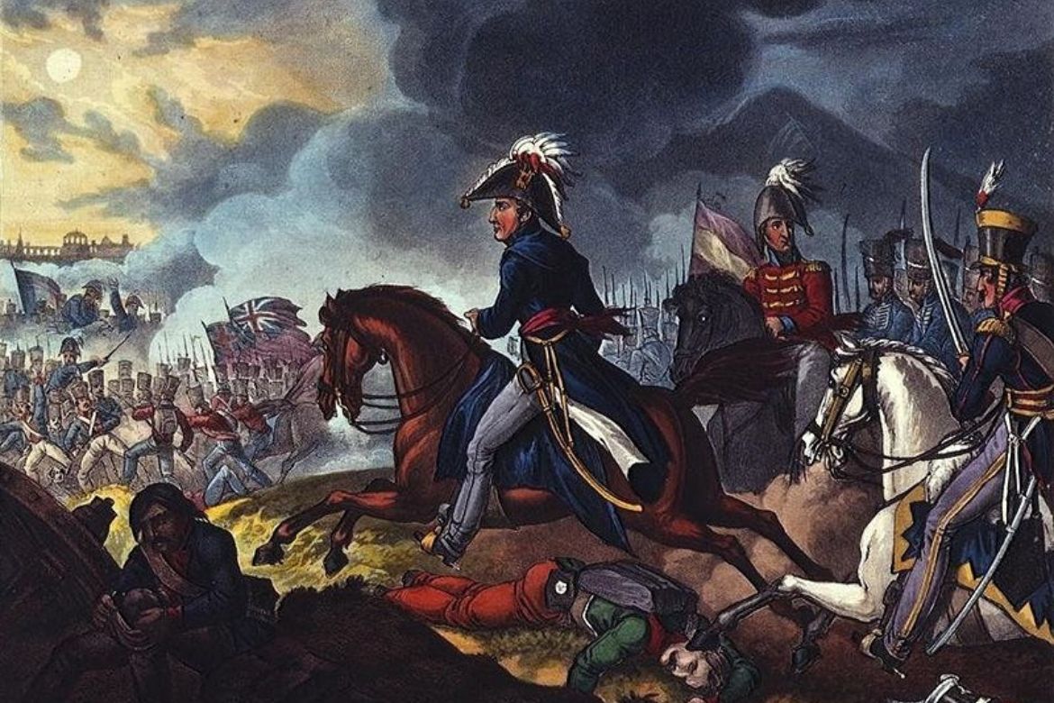 Wellington herceg a salamanca-i csatában, 1812 (Forrás: Wikipedia)