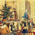 „Fénylő gyertyákkal ékesített karácsonyfa”  Ünnepi szokásaink gyökerei