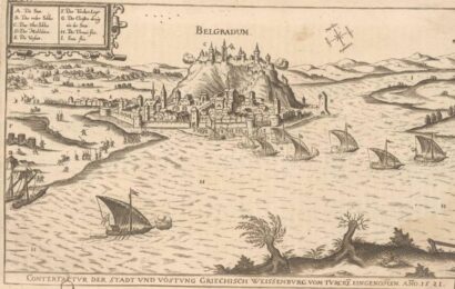 Nándorfehérvár vára a 16. században. Forrás: Wikipedia