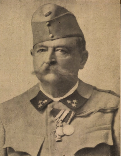 Zubovits Fedor I. világháború idején készült portréja. Közölve a Zrínyi Kiadó engedélyével.