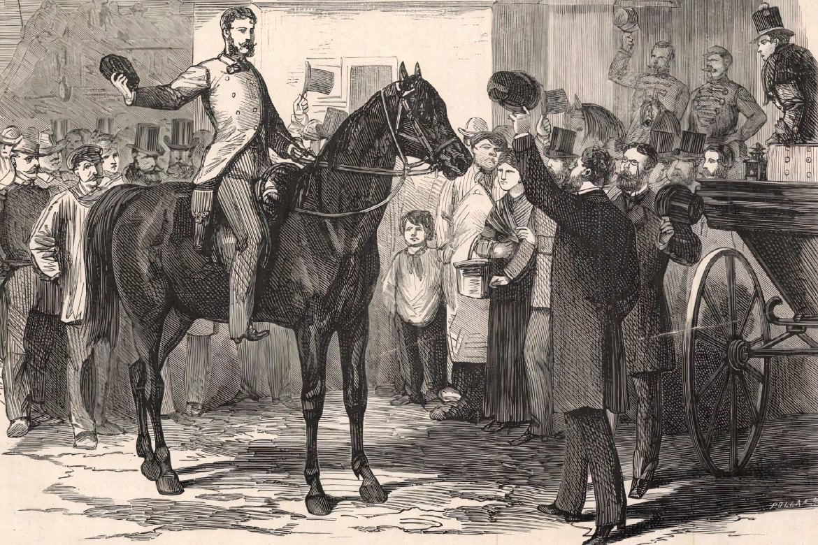 Zubovits Fedor megérkezése Párizsba. Vasárnapi Ujság, 1874. november 29. Közölve a Zrínyi Kiadó engedélyével.