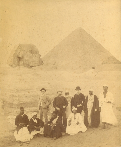 Zubovits Fedor Egyiptomban az 1880-as években. Közölve a Zrínyi Kiadó engedélyével.
