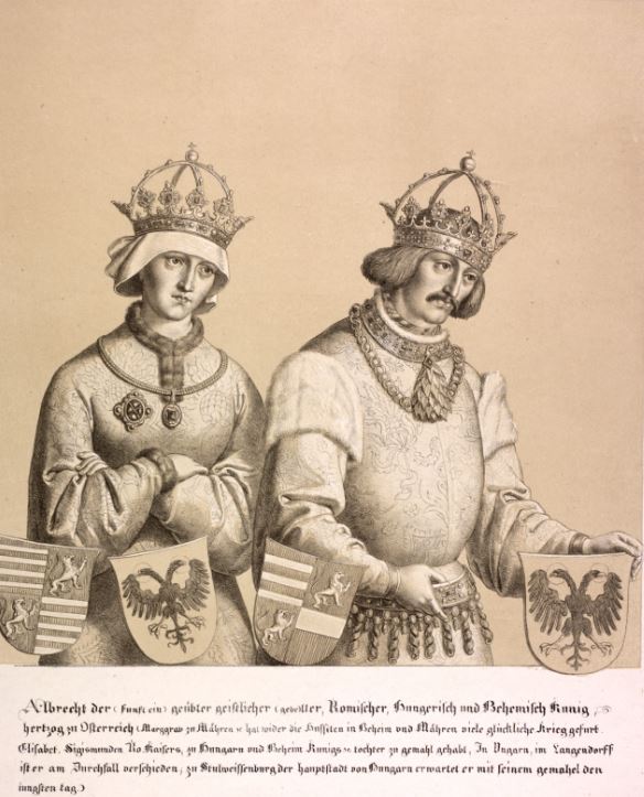 Luxemburgi Erzsebet es Habsburg Albert