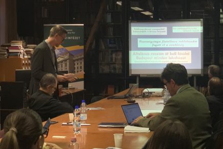 Perényi Roland a Magyarország az Ideiglenes Nemzetgyűlés időszakában c. konferencián