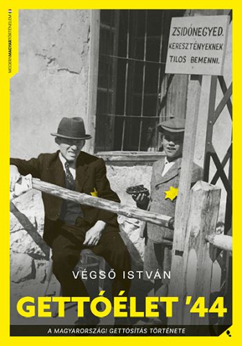 A bemutatott kiadv&aacute;ny: V&eacute;gső Istv&aacute;n:&nbsp;Gett&oacute;&eacute;let '44 &ndash; A magyarorsz&aacute;gi vid&eacute;ki gett&oacute;s&iacute;t&aacute;s t&ouml;rt&eacute;nete. Budapest, Jaffa Kiad&oacute;, 2025. 270 o.