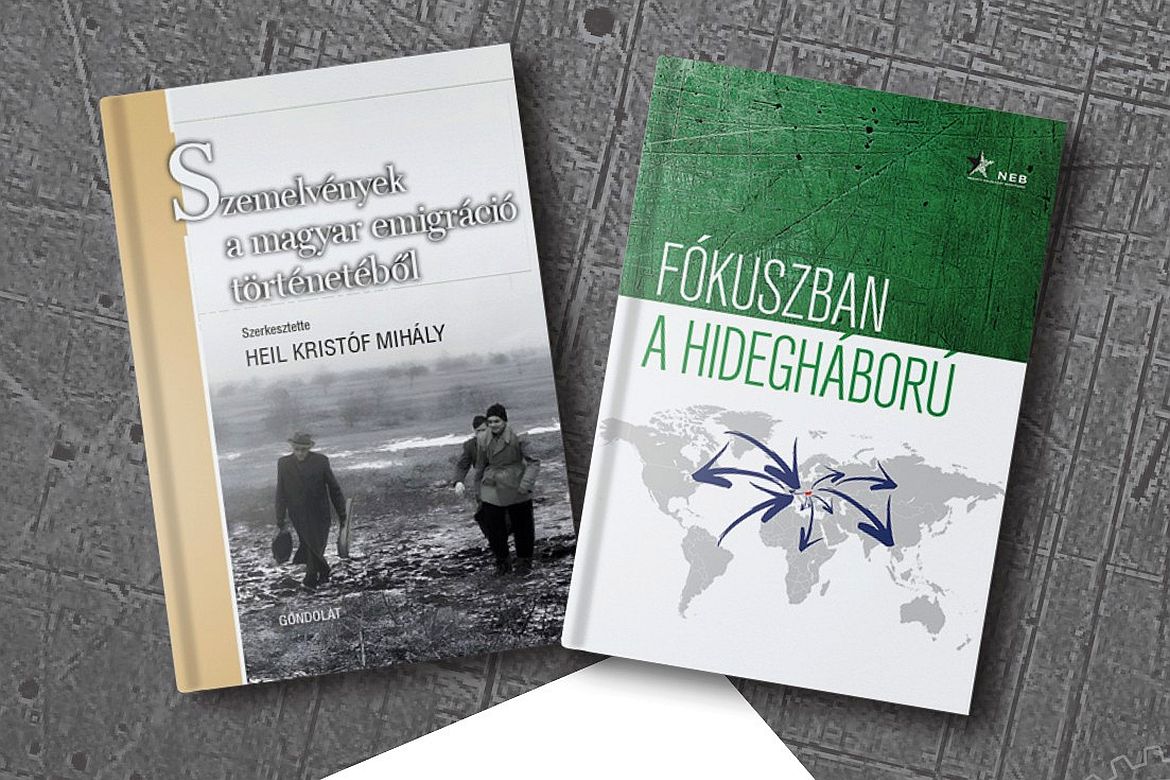A Szemelv&eacute;nyek a magyar emigr&aacute;ci&oacute; t&ouml;rt&eacute;net&eacute;ből &eacute;s a F&oacute;kuszban a hidegh&aacute;bor&uacute;. Magyarorsz&aacute;g nemzetk&ouml;zi kapcsolatai, 1945&ndash;1989 c. k&ouml;tetek bor&iacute;t&oacute;i